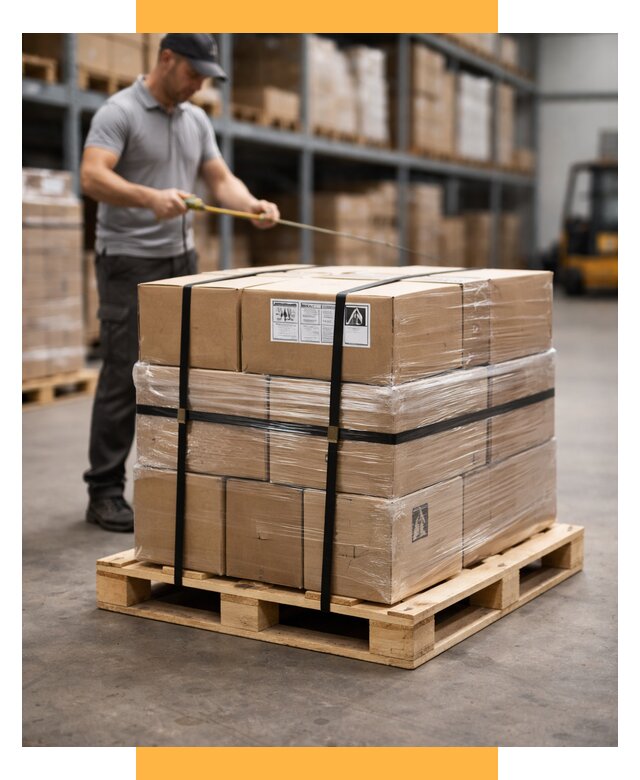 Упаковка и паллетирование грузов от 3634 р. | СетСервис-Ств
