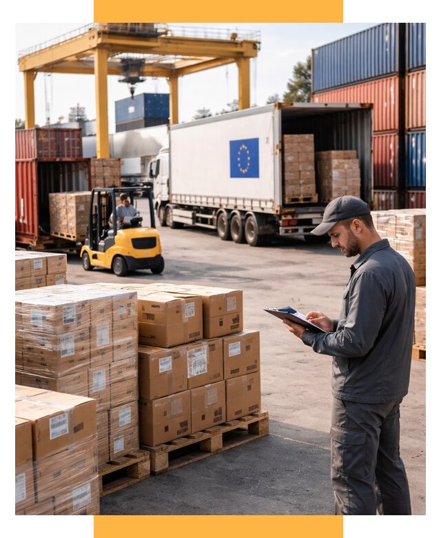 Доставка грузов из Европы от 12461 р., логистика СетСервис-Ств