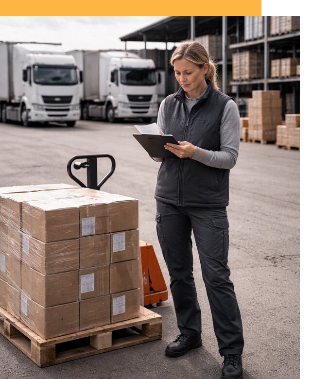 Доставка грузов из Европы к дверям клиента от 12461 руб