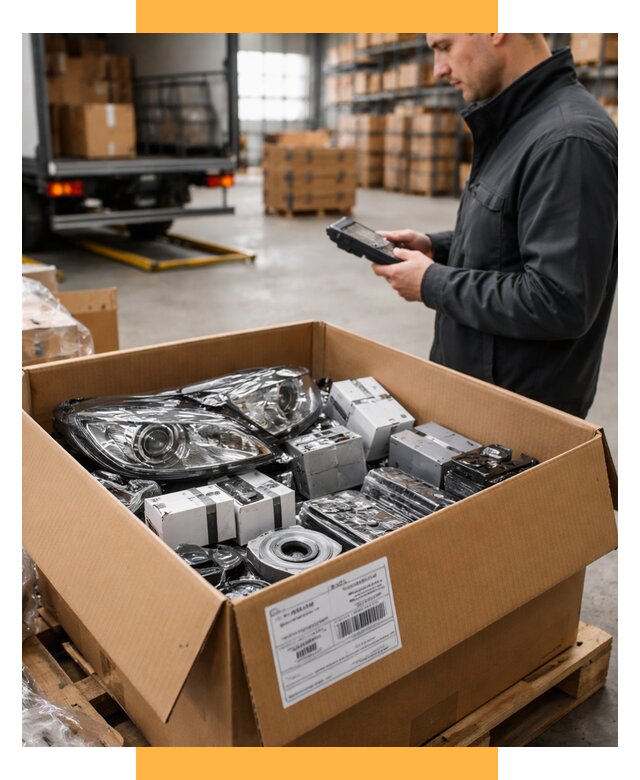 Доставка автозапчастей из Европы под ключ от 12980 р. | СетСервис-Ств