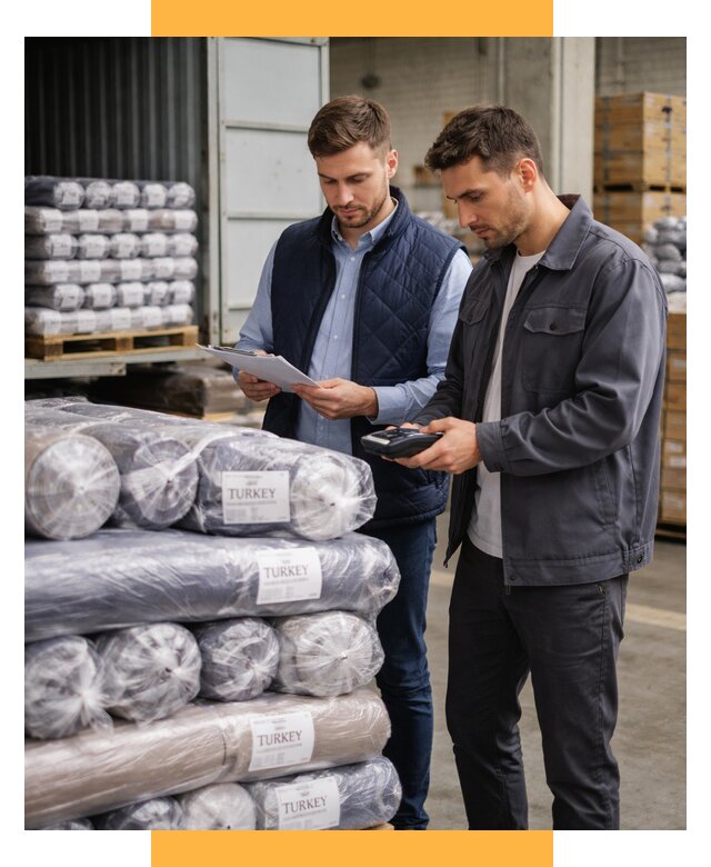 Доставка текстиля из Турции от 46728 р. под ключ, СетСервис-Ств