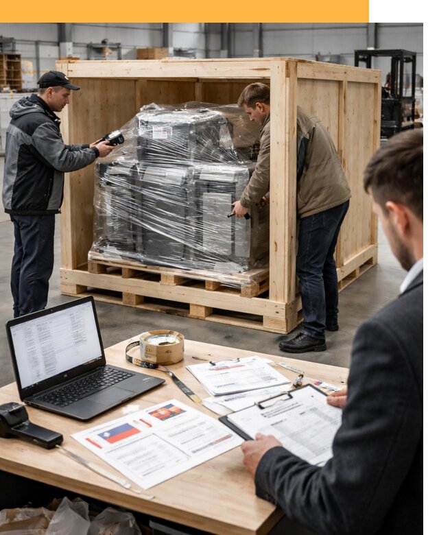 Доставка промышленного оборудования из США от 67496 руб