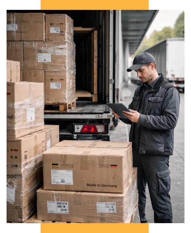 Доставка грузов из Германии от 46728 р. быстро - СетСервис-Ств