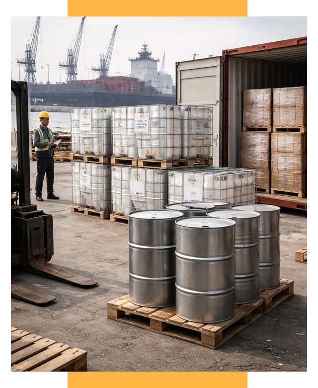 Доставка химического сырья из Индии от 259600 р. | СетСервис-Ств