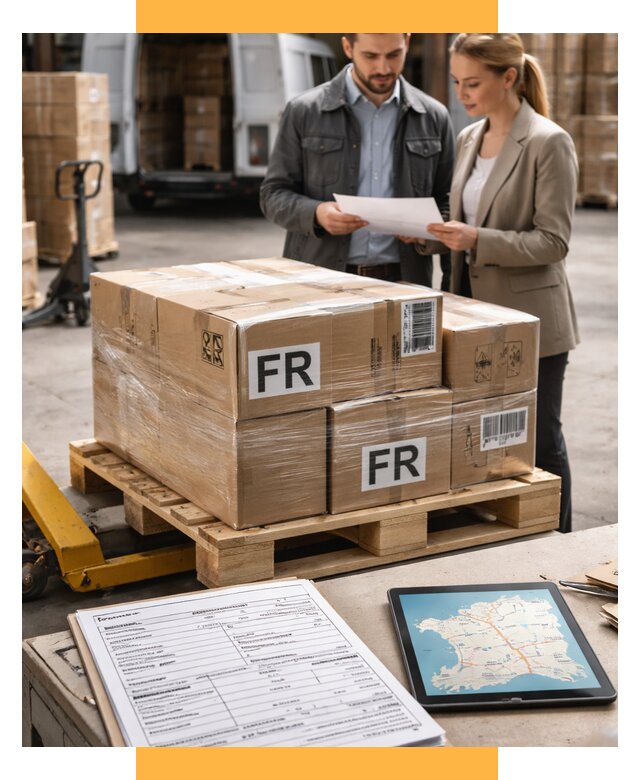 Доставка грузов в Францию от 25960 р., логистика СетСервис-Ств