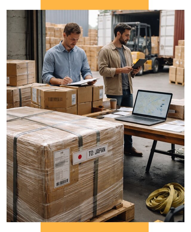 Доставка грузов в Японию от 25960 р., логистика СетСервис-Ств