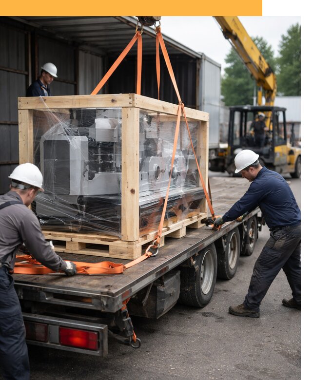 Международная перевозка станков любой сложности от 62304