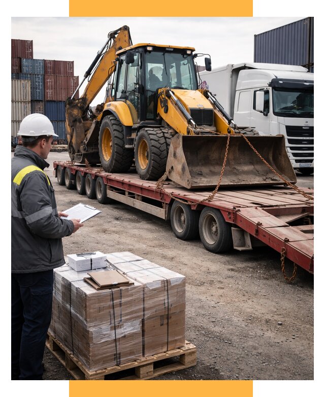 Международная перевозка спецтехники от 46728 р., СетСервис-Ств