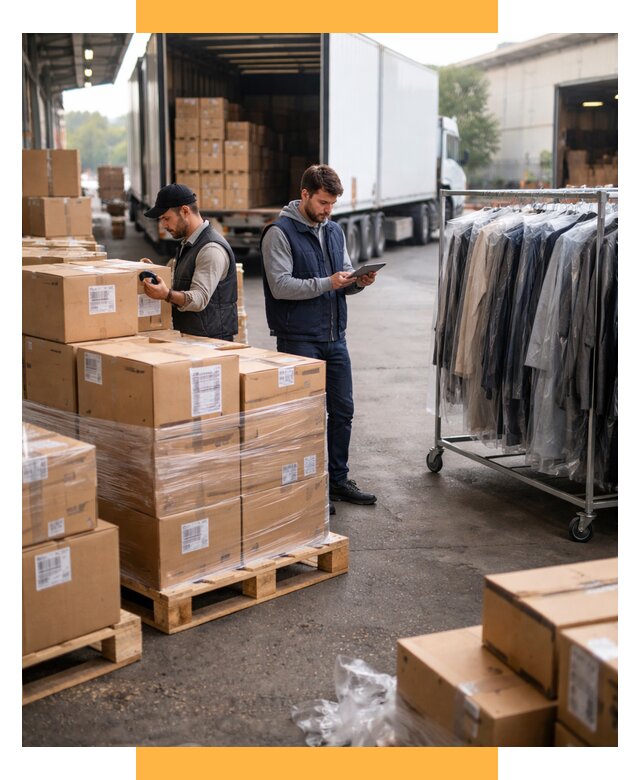 Перевозка и доставка одежды из Китая от 7788 р., СетСервис-Ств