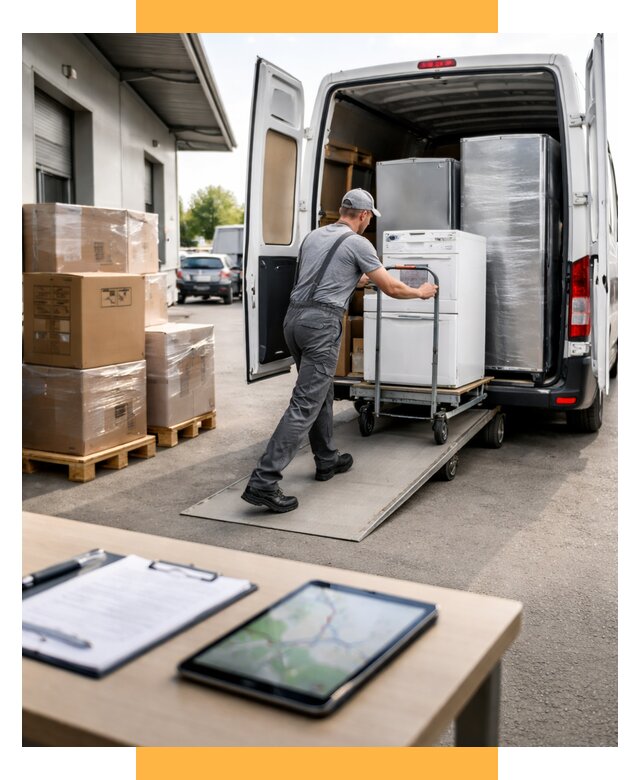 Перевозка бытовой техники от 6750 р. - логистика СетСервис-Ств