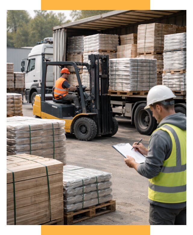 Перевозка строительных материалов от 5711 р. | СетСервис-Ств