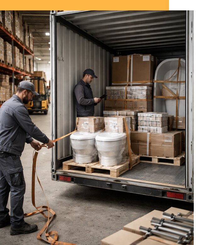 Перевозка сантехнического оборудования по России и миру от 1869