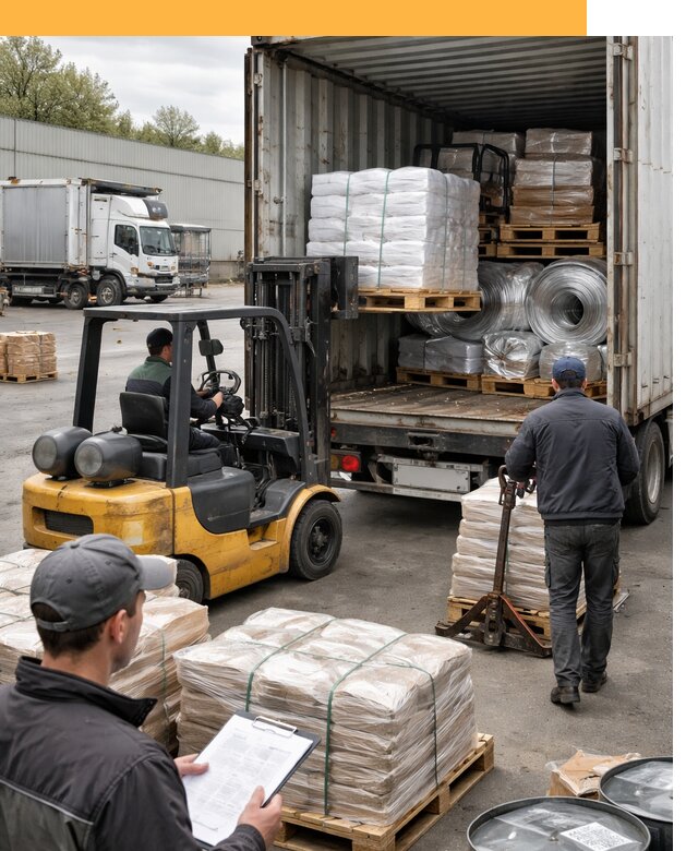 Международная перевозка сырья для производства от 6750 руб