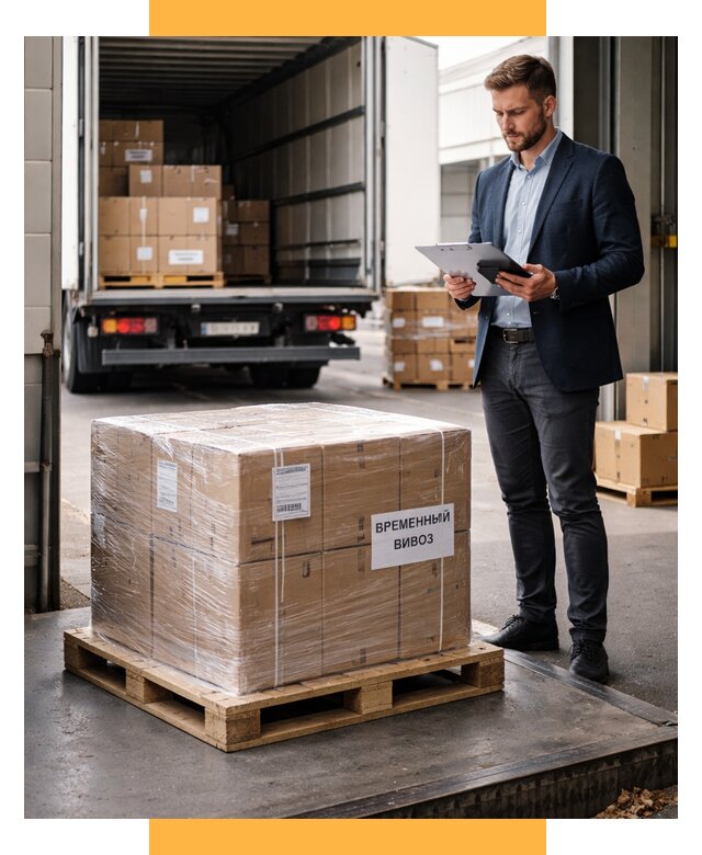 Временный вывоз товаров под ключ от 8307 р. | СетСервис-Ств