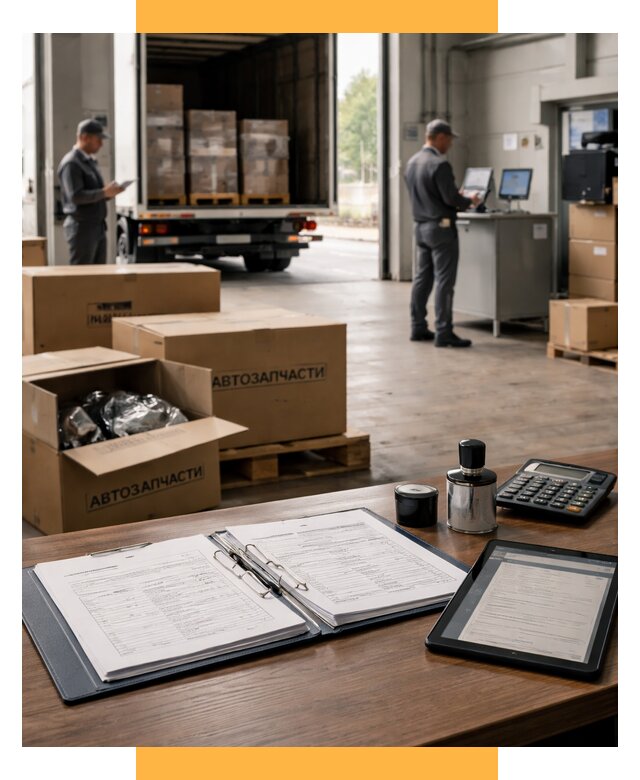 Таможенное оформление автозапчастей под ключ от 8826 р., СетСервис-Ств