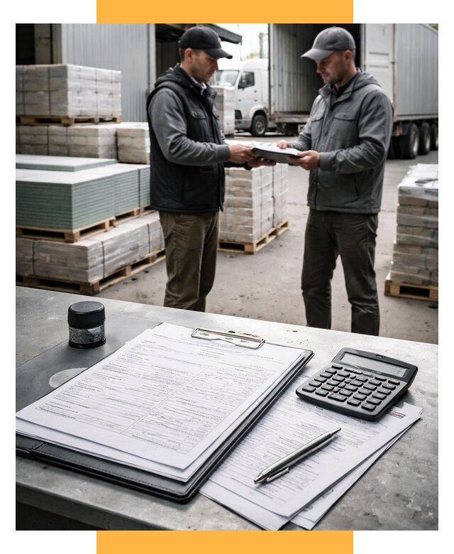 Таможенное оформление стройматериалов от 8826 р. | СетСервис-Ств