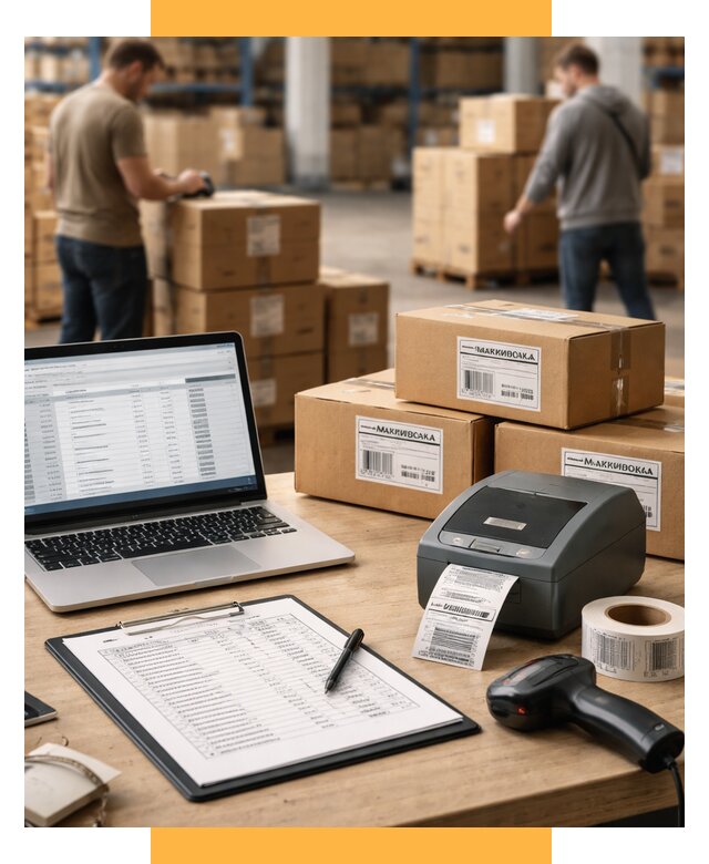Маркировка импортных товаров от 4673 р. под ключ, СетСервис-Ств